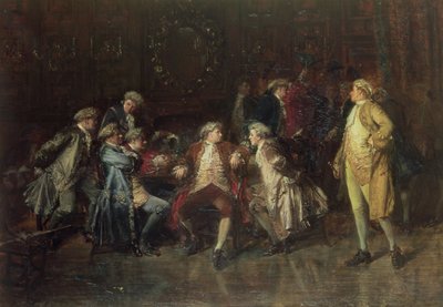 London Jacobites Receiving News of the Prestonpans by George Ogilvy Reid